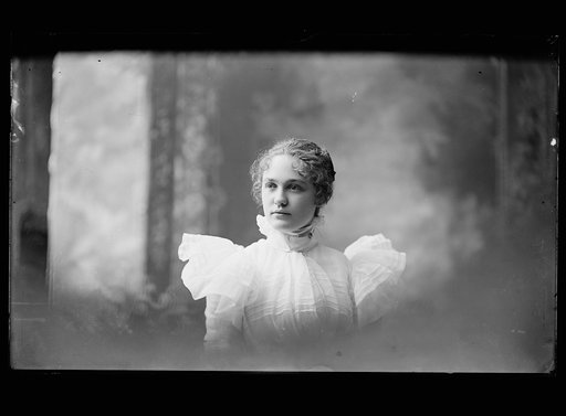 Louise Jackson, head and shoulders portrait