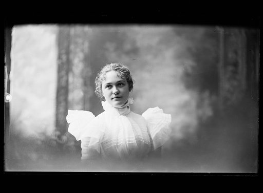 Louise Jackson, head and shoulders portrait