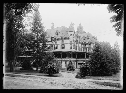 Unidentified building, probably a resort hotel