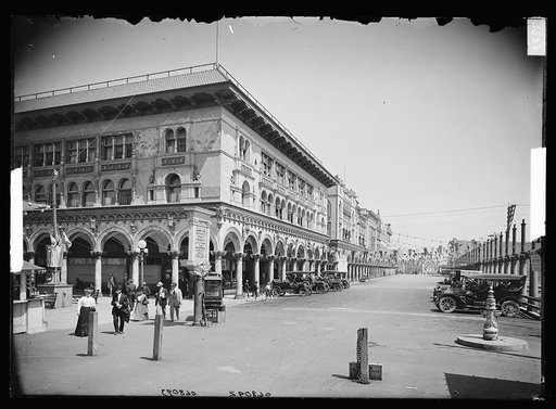 Hotel St. Mark and street, Venice, Calif.
