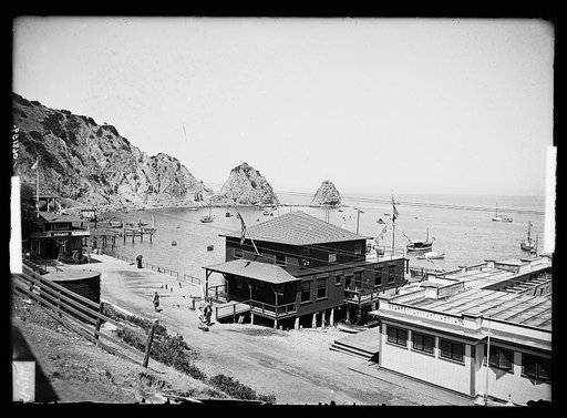 Tuna Club clubhouse, Avalon, Catalina Island, Calif.