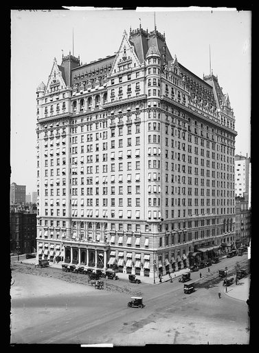 Plaza Hotel, Fifth Avenue at Fifty-ninth Street, New York, N.Y.