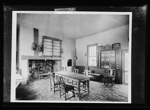 Martha Washington's kitchen at Mount Vernon, Va.