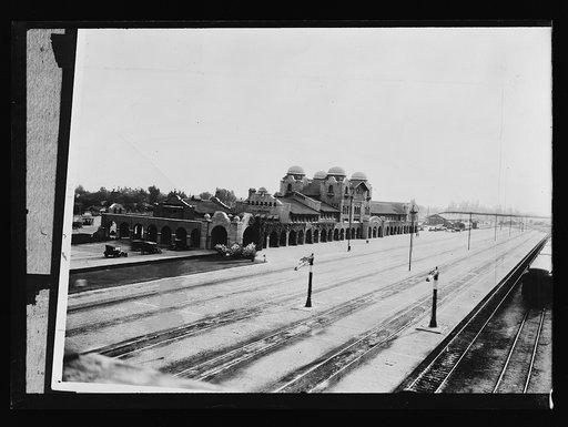 San Bernardino railroad station, Calif.