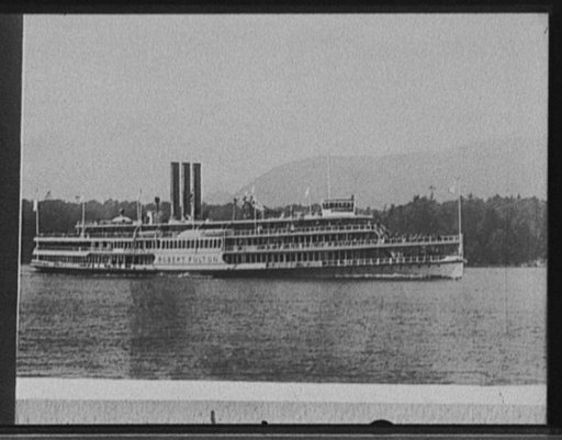 Steamer Robert Fulton, possibly on Hudson River