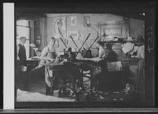 John Klibba printing shop