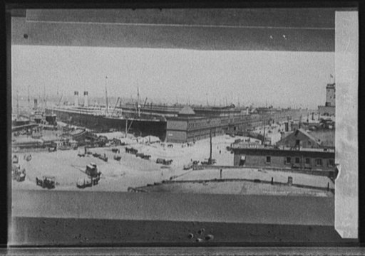 White Star Line dock, New York