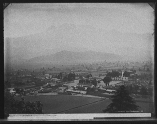 Ixtacchihuatl [sic] from Amecameca, Mexico