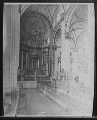 Altar of the church of Guadaloupe [Cathedral of Mexico City], Mexico