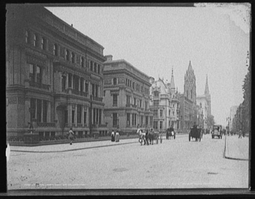 Fifth Ave., north from 51st St. [Fifty-first Street], New York