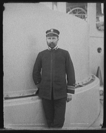 U.S.S. New York, Lieut. Commander Staunton, 1899