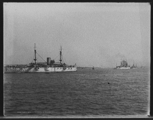 North Atlantic squadron at Philadelphia, Grand Army [of the Republic] reunion