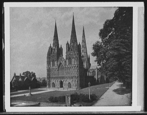 Lichfield Cathedral, England