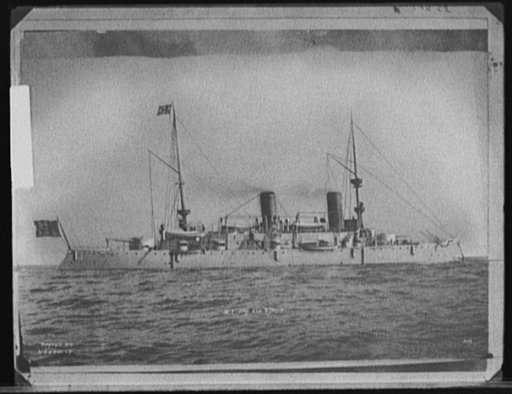 U.S. flag ship Olympia