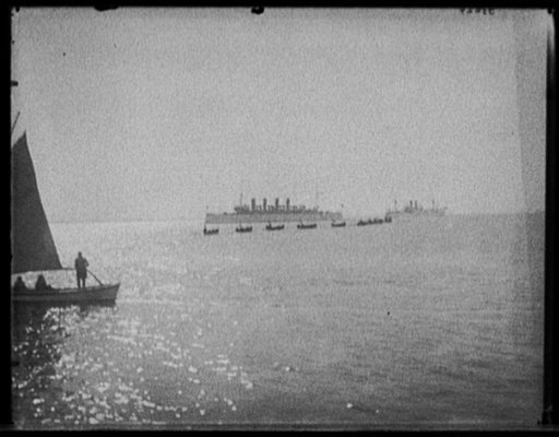 Boat drill on Hampton Roads