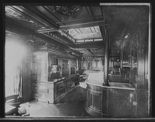 S.S. Deutschland, buffet