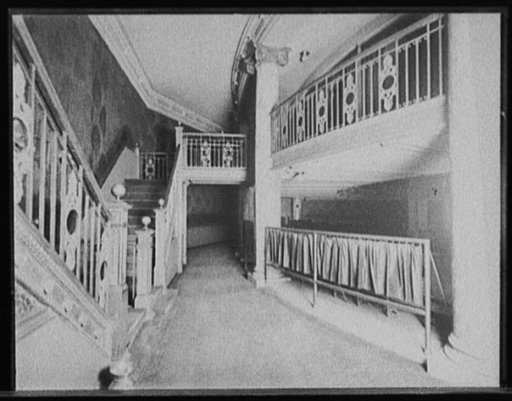 Detroit, Michigan, Temple Theatre, stairway to boxes