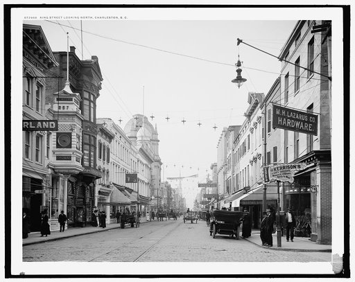 King Street, looking north, Charleston, S.C.