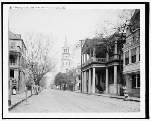 Meeting Street and St. Michael's Church, Charleston, S.C.