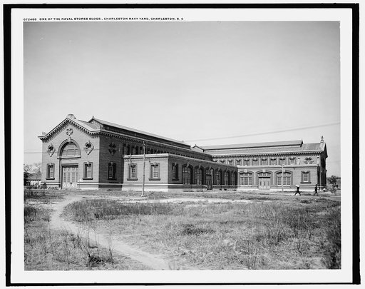 One of the naval stores bldgs., Charleston Navy [Naval] Yard, Charleston, S.C.
