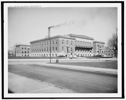 New artillery school, Fort Monroe, Va.