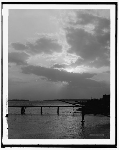 Moonlight from the Battery, Charleston, S.C.