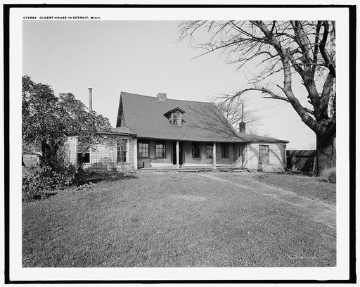 Oldest house, [Labadie House], in Detroit, Mich.