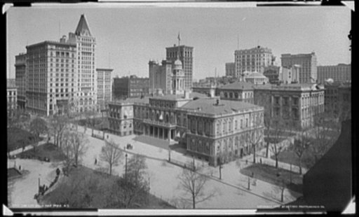 City Hall and Park, N.Y.