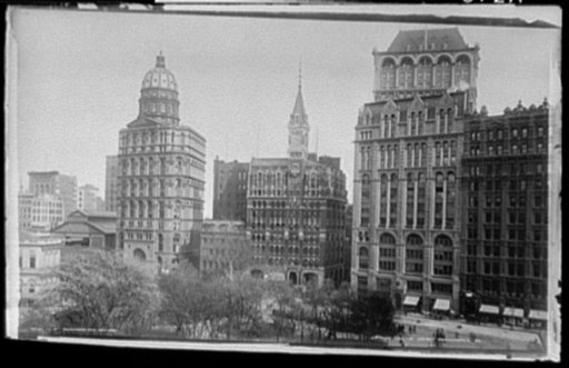 Newspaper Row, New York