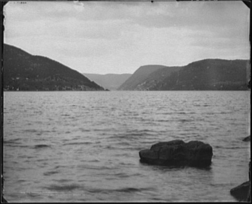 The Narrows near Peakskill [i.e. Peekskill], Hudson River, New York