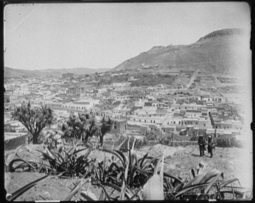 Zacetecas [i.e. Zacatecas] from below railroad station