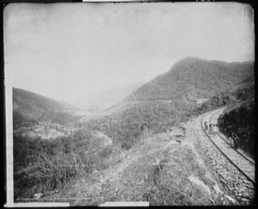 Temasopa [i.e. Tamasopo] Canon, Mexico, among the tunnels