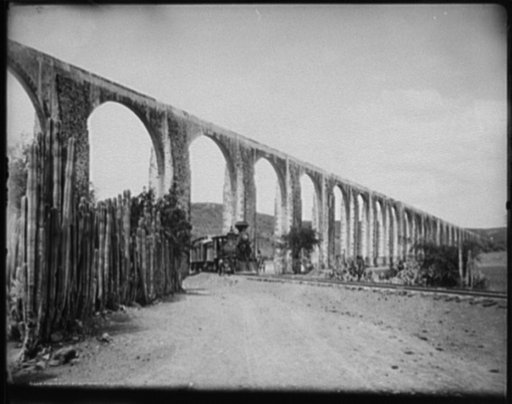 The aqueduct at Queretaro, Mexico