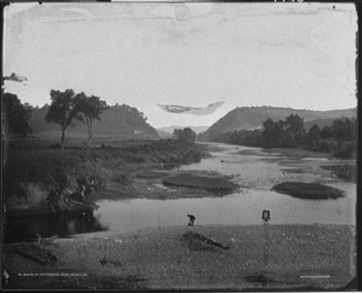 Mouth of Patterson's Creek, main line