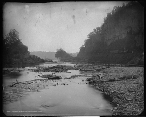 Potomac at mouth of Patterson's Creek