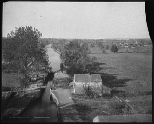 Delaware crossing, view towards Washington crossing