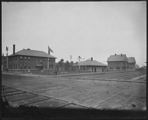 Railway station at Boone, Iowa