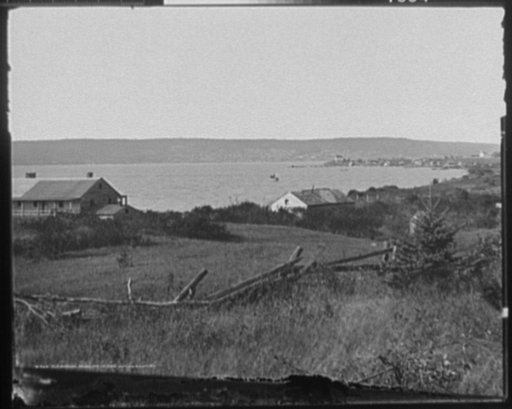 Old Mission, Madeline Island, Bayfield in distance