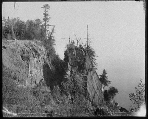 Pulpit Rock, Presque Isle, near Marquette, Mich.