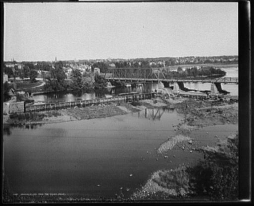 Janesville, Wis., from the railway bridge