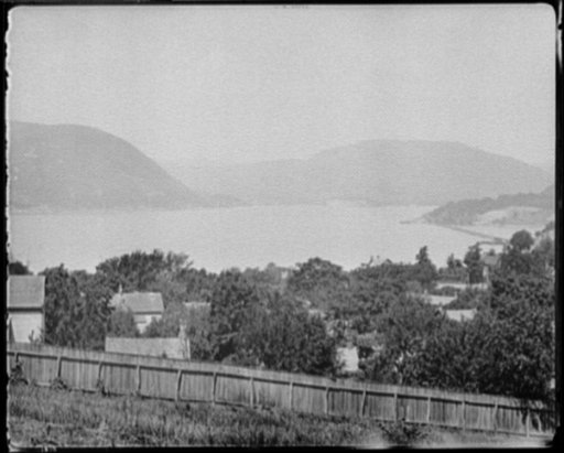 Peekskill Bay and the narrows, Hudson River, New York
