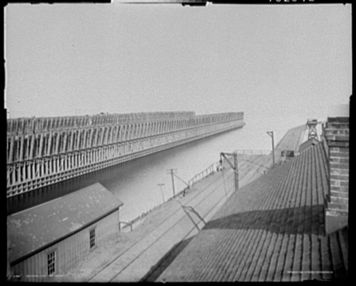 Escanaba, Mich., ore docks
