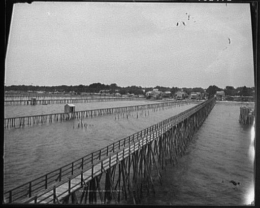 Shoreline at Bay St. Louis, Miss.