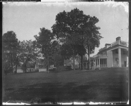 Mansion and grounds, Mount Vernon, Va.