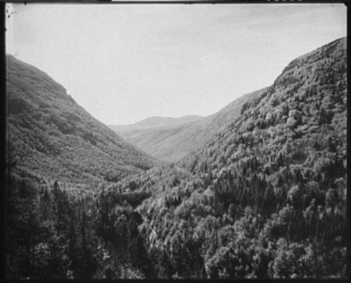 Crawford Notch from Elephant's Head, White Mtns., New Hampshire