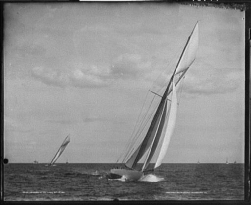 Columbia at the finish, Oct. 3rd, 1901