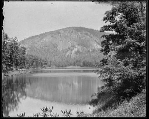 Bald Face from Lake Fairfield, Sapphire, N.C.