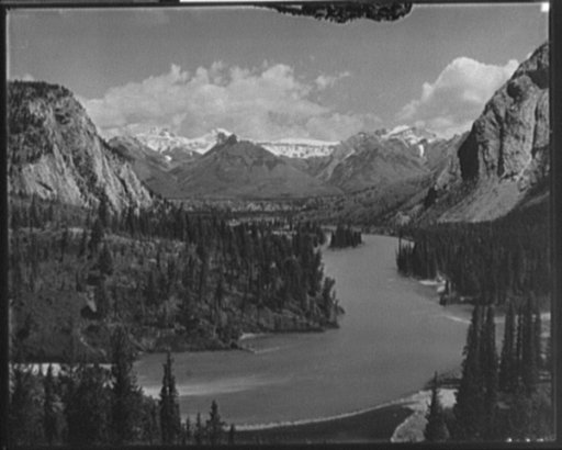 Down Bow River, Alberta, Canada