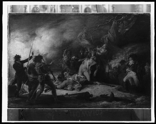 Death of Gen. Montgomery at Quebec