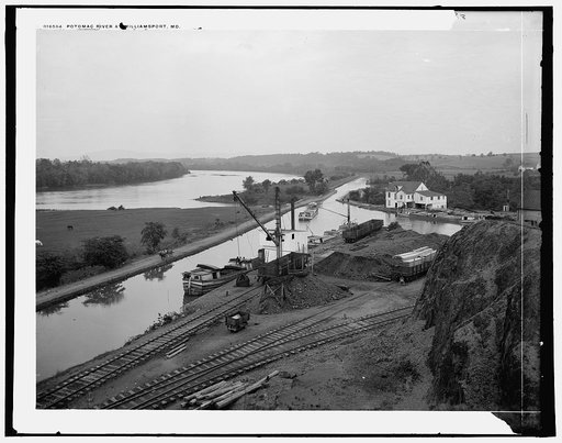 Potomac River at Williamsport, Md.